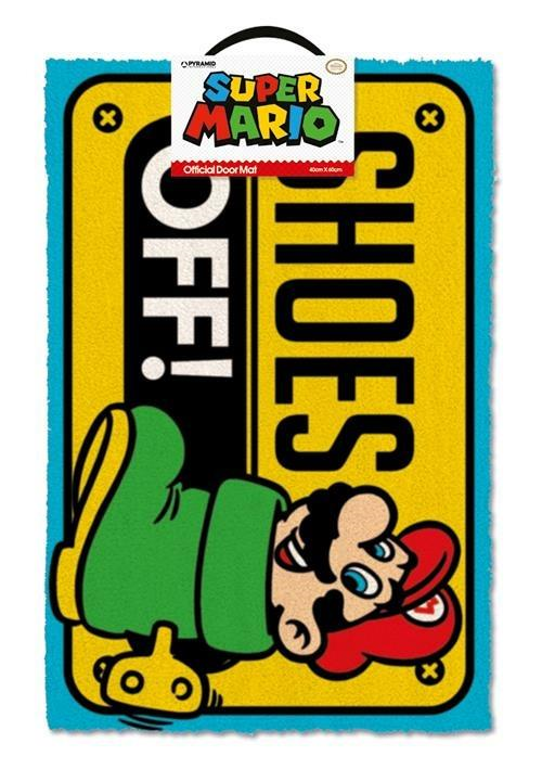 Zerbino Super Mario Shoes Off Cm 60X40- Gp85125 Zerbino Super Mario Shoes Off Cm 60X40- Gp85125